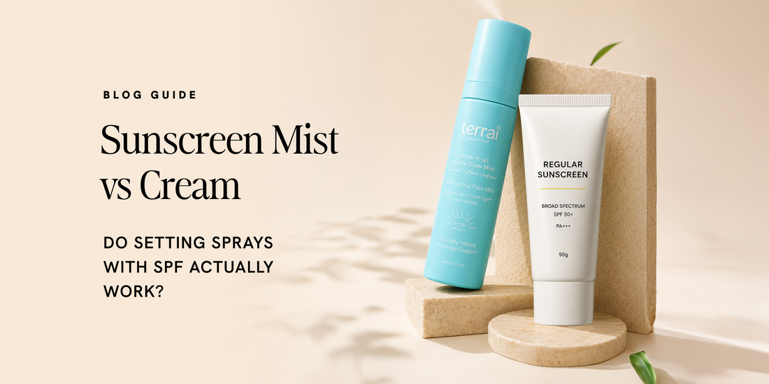 Sunscreen Mist vs Cream: Do Setting Sprays with SPF Actually Work?