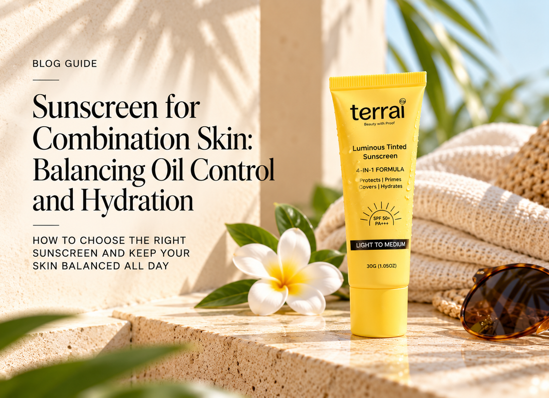 Sunscreen for Combination Skin: Balancing Oil Control and Hydration