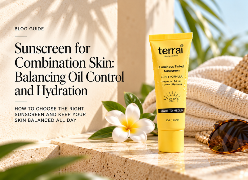 Sunscreen for Combination Skin: Balancing Oil Control and Hydration