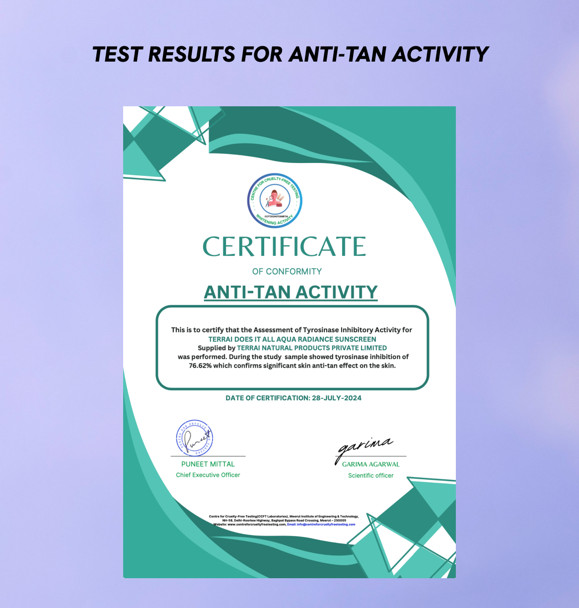 Aqua Radiance Sunscreen