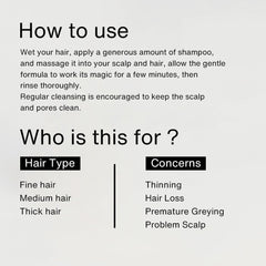 Hairfall Control Volume Shampoo - Terrai Naturals