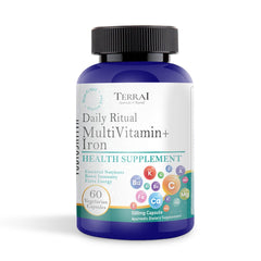 Multivitamin & Iron Immunity Support Supplement - Terrai Naturals